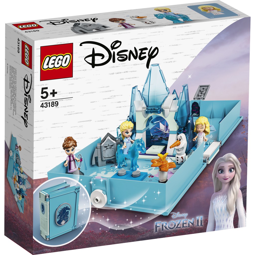 【群樂】盒組 LEGO 43189 Disney-艾莎與水靈諾克的口袋故事書 現貨不用等