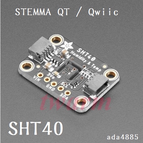 新版 Sensirion SHT40 溫度和濕度感應器 (ada4885)STEMMA QT/QwiiC