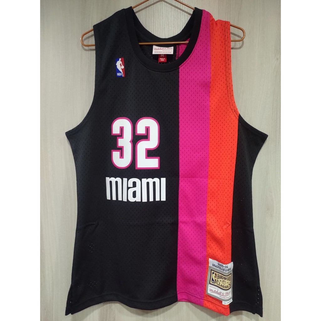 NBA球衣 M&amp;N 2005-06 Miami Heat 熱火隊 佛羅里達球衣 Shaquille O'Neal 全新