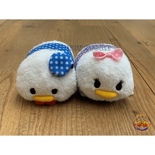 現貨 全新正版 無吊牌 日本迪士尼 唐老鴨 黛西 點點裝 TSUM TSUM 娃娃 擺飾 螢幕擦