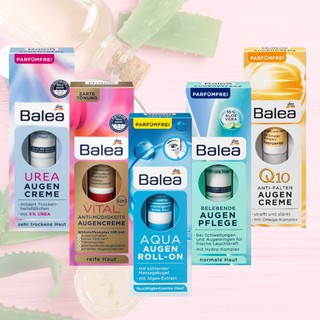 現貨💎德國DM Balea Q10/遮瑕保濕/蘆薈晶亮/水潤滾珠/熟齡保濕 眼霜 眼霜 15ml 舒緩
