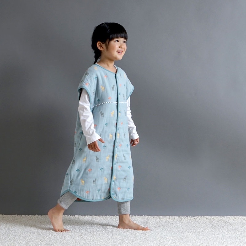 《預購》Amelie異想世界六層紗睡袍 7-10歲大童日本製 生日禮 防踢被