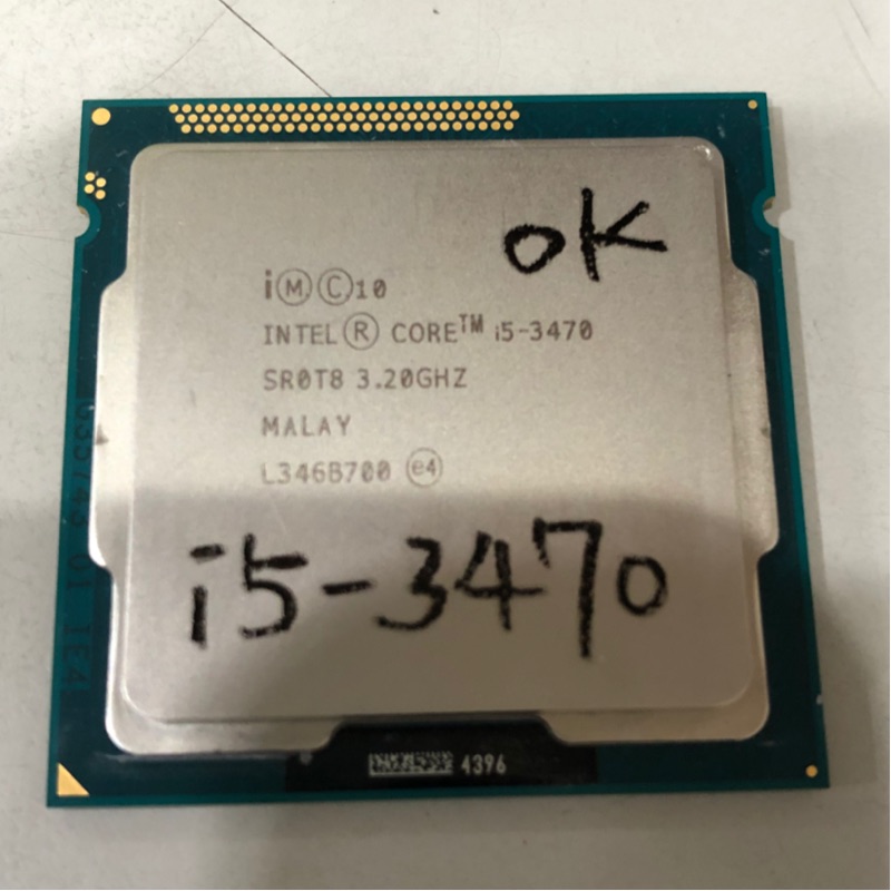 Intel i5-3470 CPU(二手良品）