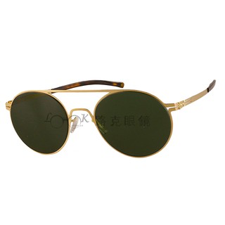【LOOK路克眼鏡】IC! BERLIN 太陽眼鏡 金 hubert w. 薄鋼
