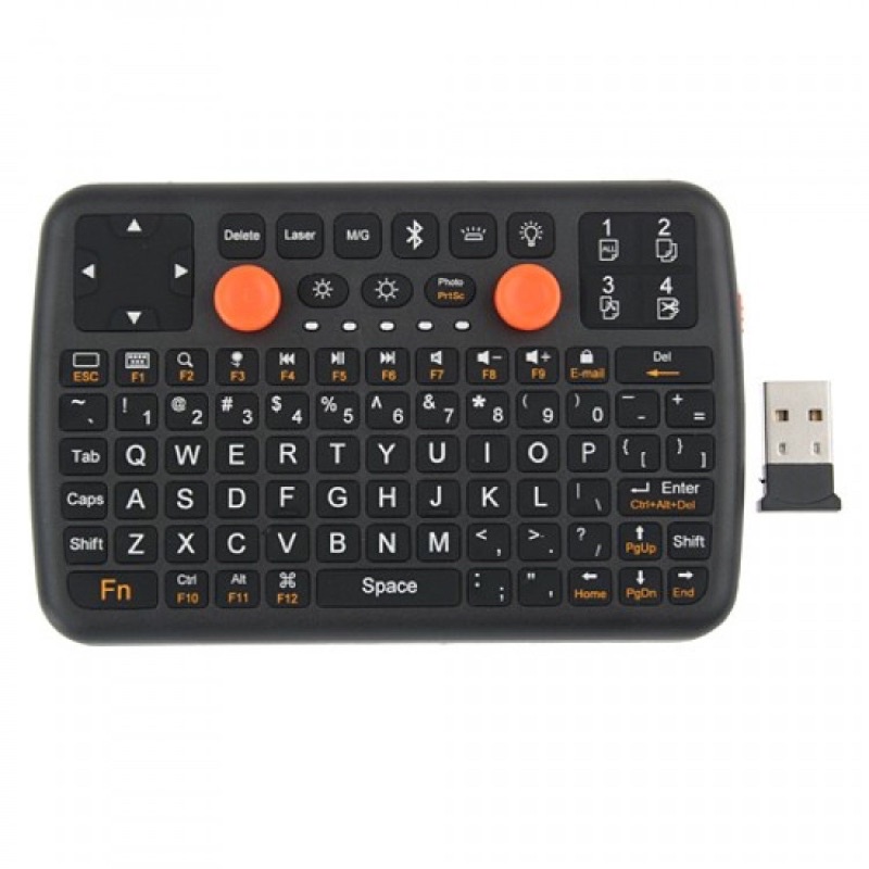 二手 迷你藍芽鍵盤 Mini K6 Bluetooth Keyboard Mouse &amp; Gamepad Combo