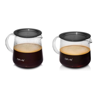 Driver MOKA 耐熱玻璃壺 400ml 600ml 刻度量杯 刻度玻璃壺 咖啡壺 泡茶壺 (可耐熱120度)