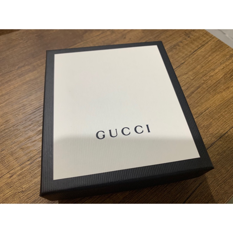 GUCCI 短夾紙盒+防塵袋#禮物盒#專櫃正品#現貨