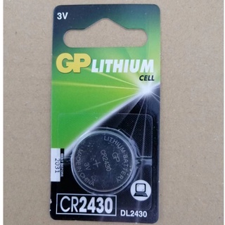 GP超霸 CR2430 鈕扣電池 鋰電池1入裝 3V