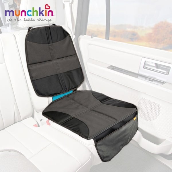 滿趣健 Munchkin 汽座保護墊 +置物袋 /汽車座椅防滑墊.汽座止滑墊