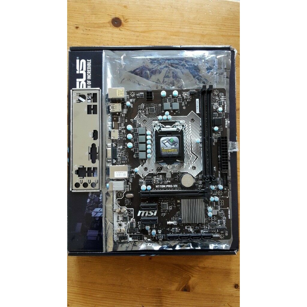 "中古"技嘉 MSI H110M PRO-VH PLUS 主機板