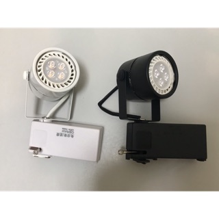 （麥電火）軌道燈 黑色 白色 5W LED MR16 免安