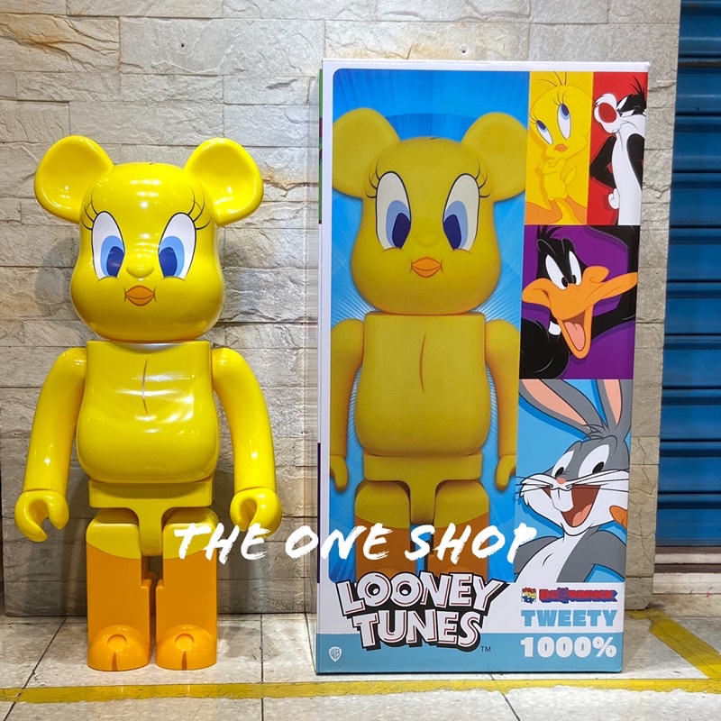 TheOneShop BE@RBRICK TWEETY 崔弟 庫柏力克熊 BEARBRICK 1000%