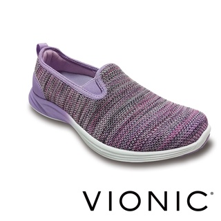 【VIONIC 法歐尼】DELANEY德蘭妮 時尚休閒編織鞋(紫)