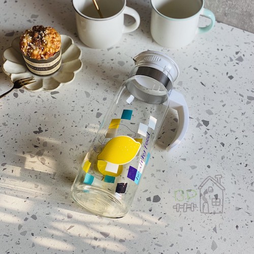貝果ＰＡＰＡ｜雜貨鋪 檸檬夏季清涼涼飲玻璃壺/秋冬熱飲耐熱玻璃壺/1400ML