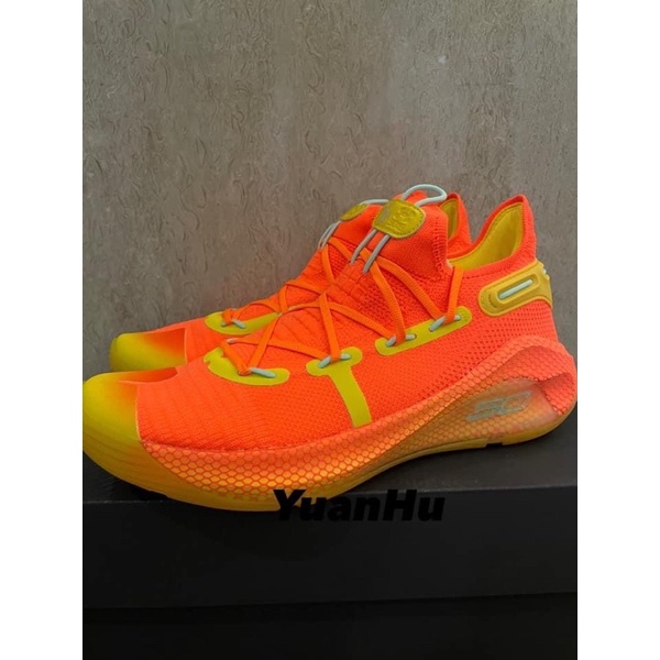Under Armour Curry 6 "Rep The Bay" UA SC30 x Yellow Curry Brand  New Size 9 #2