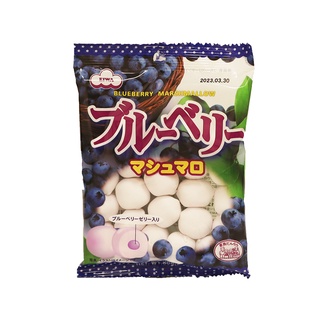 EIWA伊華 棉花糖(藍莓) 65g【Donki日本唐吉訶德】