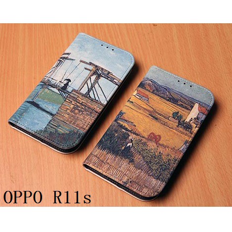 韓國復古風彩繪皮套-1 OPPO Reno 6 Pro Reno 6Z A54 A75 A75s手機殼手機套保護殼保護套