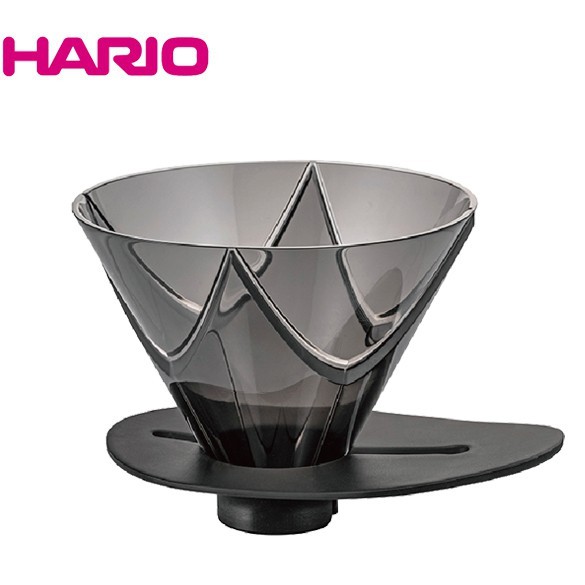 HARIO- V60樹脂無限濾杯(VDMU-02-TB(黑色)