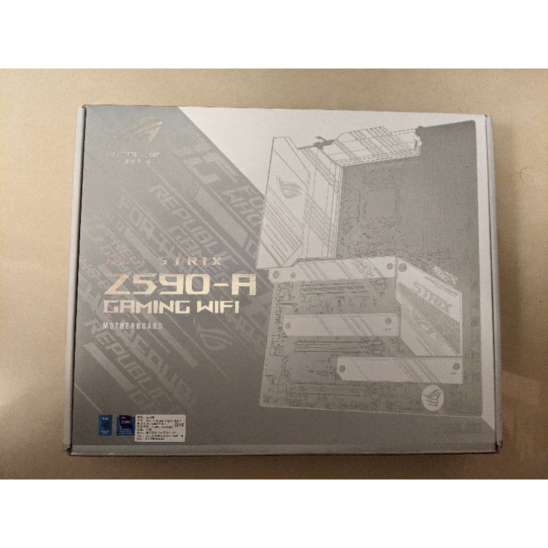Asus Z590-A GAMING WIFI 主機板 Z590 ATX HDMI DP