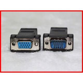 [YO-HONG][含稅]VGA轉RJ45 VGA轉網路線 延長線 VGA轉接頭