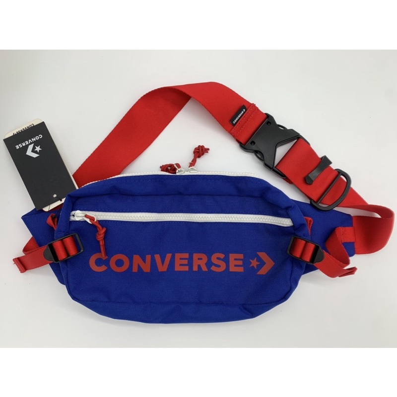 CONVERSE LOGO HIP PACK 斜跨包 單肩包 胸包 休閒運動小包 隨身包 斜背包 側背包 騎行包 多功能