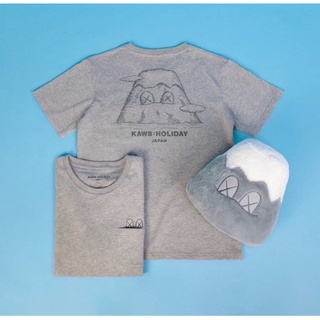 KAWS HOLIDAY JAPAN 富士山 灰 展場限定 抱枕