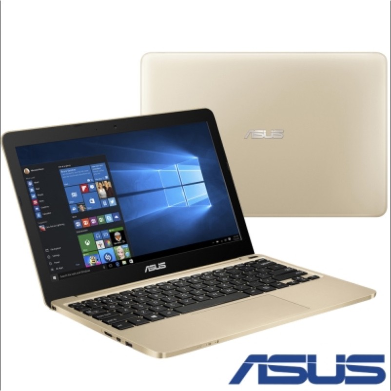 ASUS E200HA 11吋四核筆電(x5-Z8300/32G/2G/Win10/金)