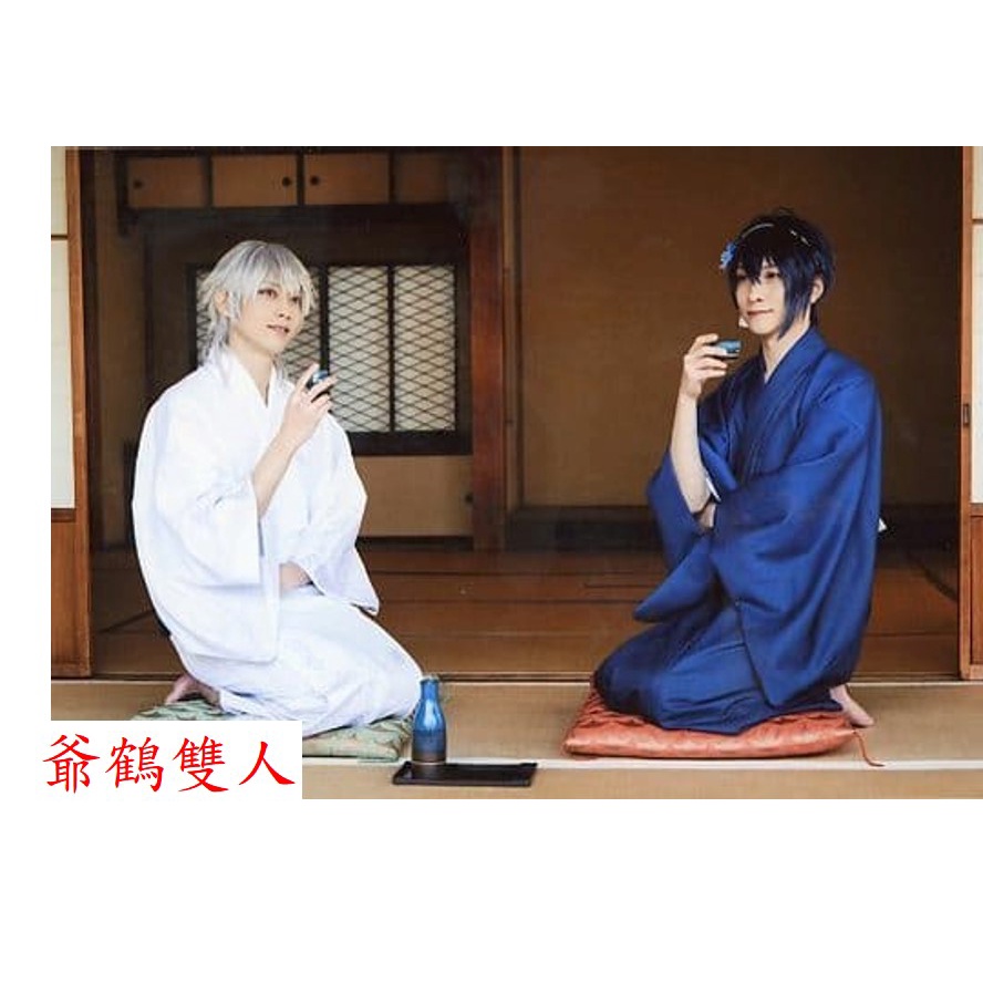 爺鶴雙人到貨:舞台『刀劍亂舞』「无伝」(無傳)抽選寫真:三日月宗近、鶴丸國永、藥研藤四郎、壓切長谷部、數珠丸、