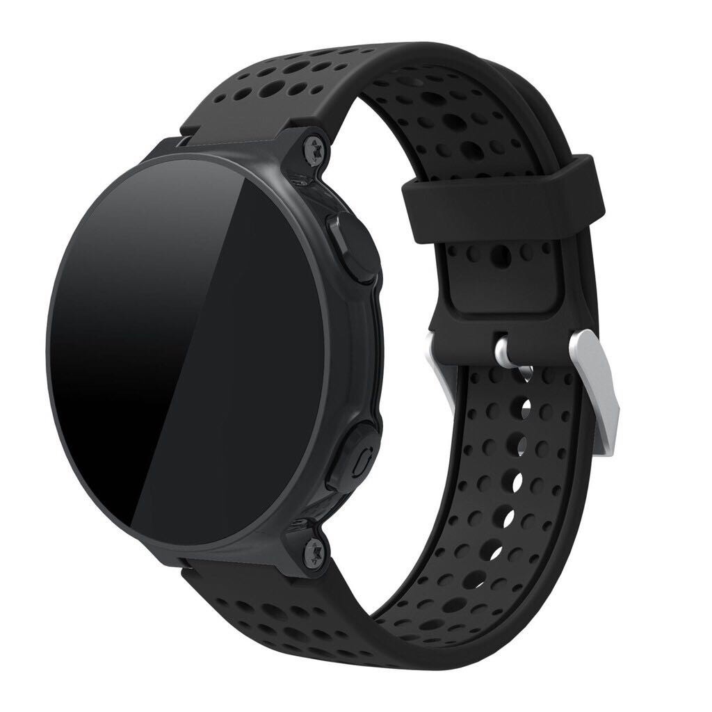 【TW】適用於佳明Garmin Forerunner220 230 235 620 630 735XT素面錶帶 矽膠手