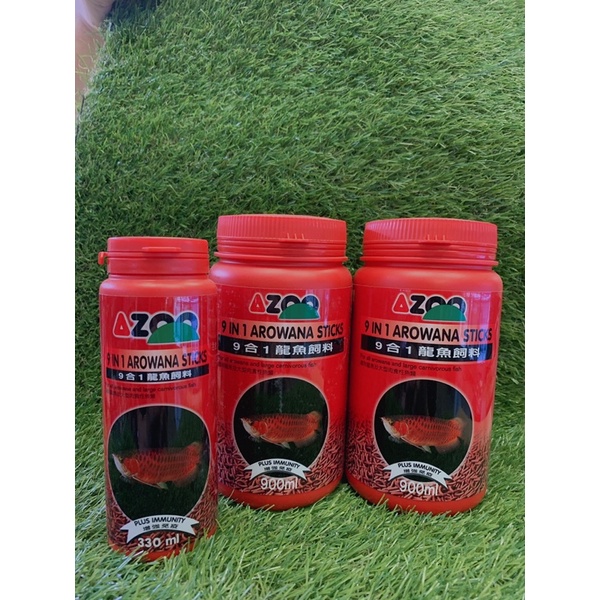 【沅均水族】 Azoo 9合1龍魚飼料 龍魚飼料 上浮飼料 龍魚飼料 雷龍飼料