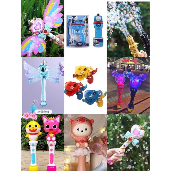 泡泡機/兒童玩具/小孩玩具/直立泡泡機/米奇泡泡機/鯊魚寶寶泡泡機/冰雪泡泡機