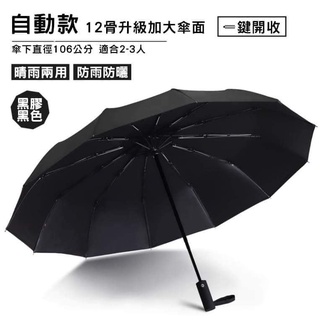 馬卡龍 文青 少女風 輕便 抗風暴 全自動 雨傘
