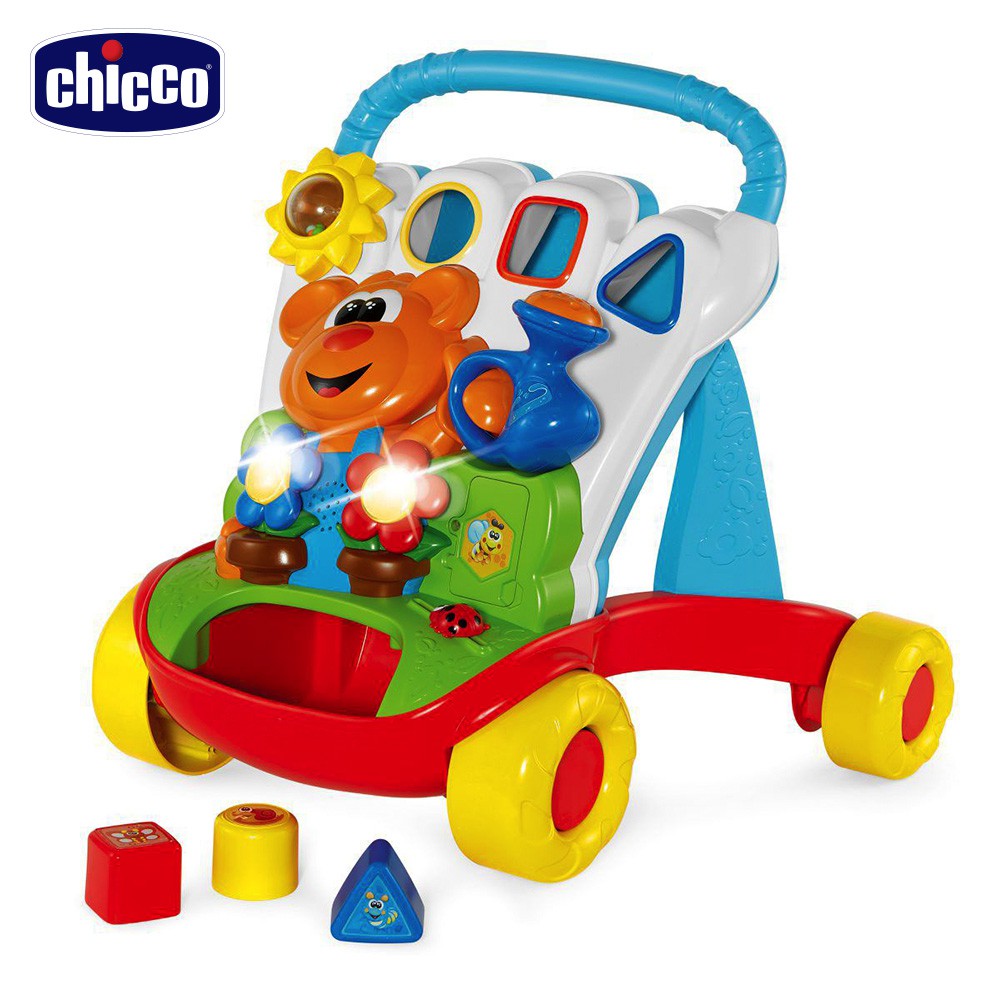 chicco-小小園丁聲光助步車 玩具