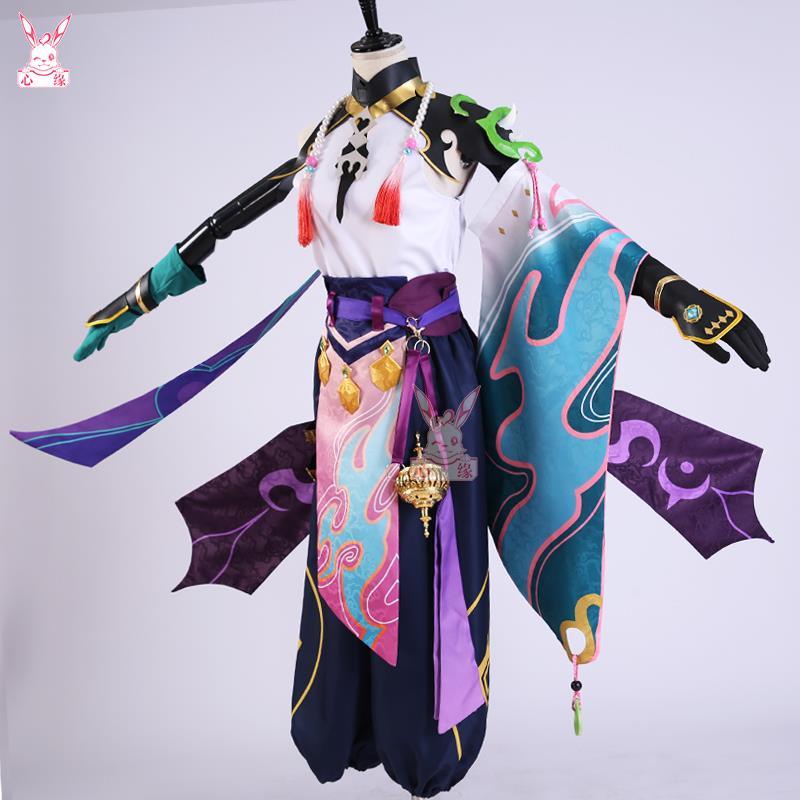 原神 魈(ショウ)同人 中華風 コスプレ服