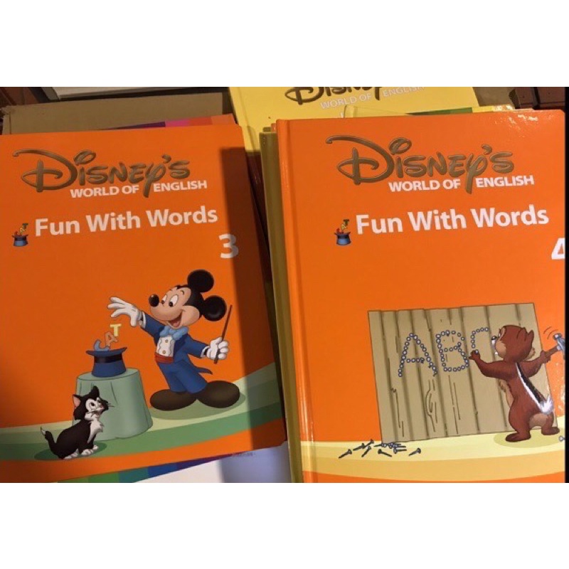 寰宇家庭點讀筆系列funwithwords迪士尼美語點讀筆迪士尼經典故事書單字好好玩美語單字書系列單字系列2019年全新