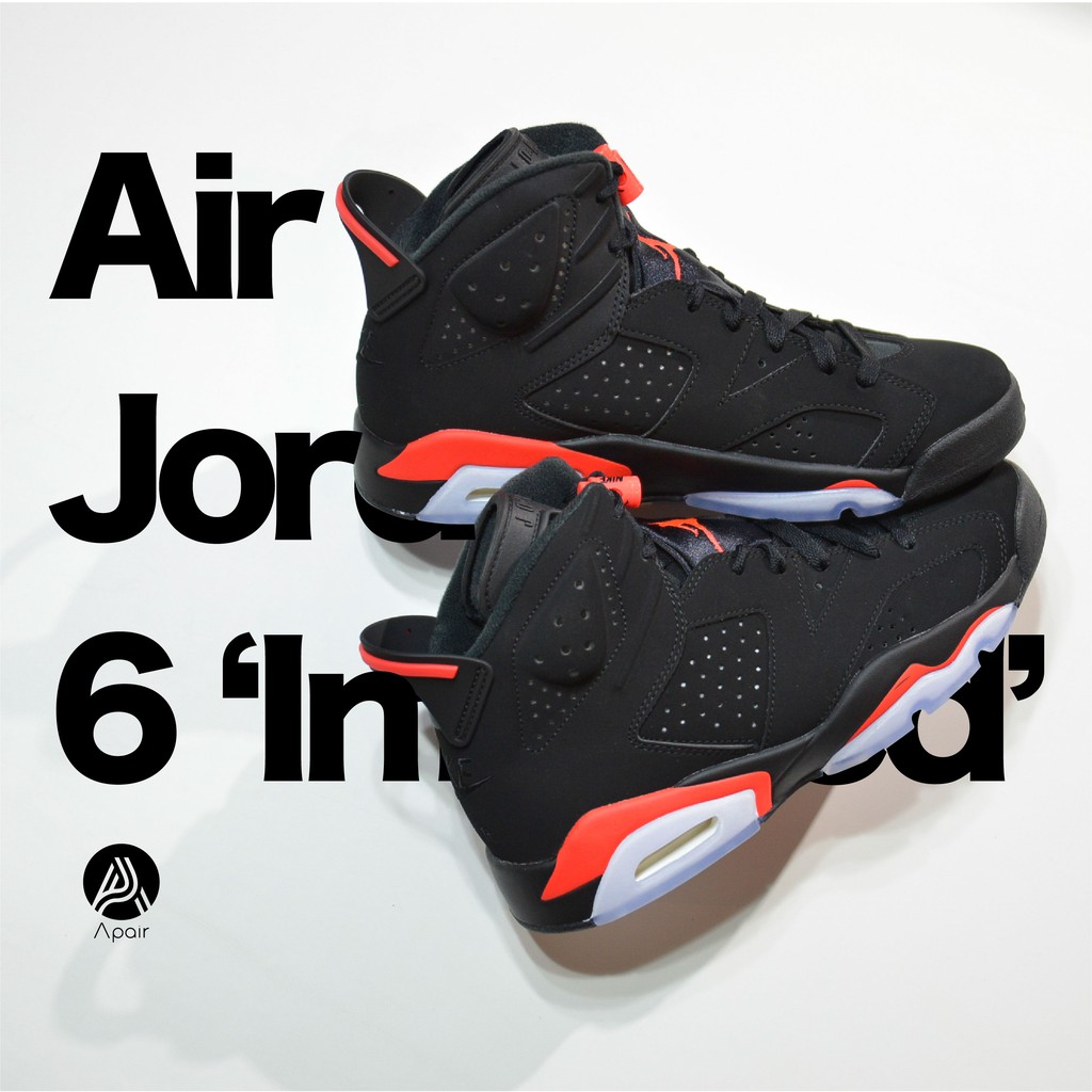 aj6 black infrared