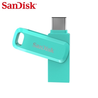 SanDisk Ultra GO TYPE-C USB 3.1 湖水綠 高速雙用 OTG 旋轉隨身碟 適用安卓手機平板