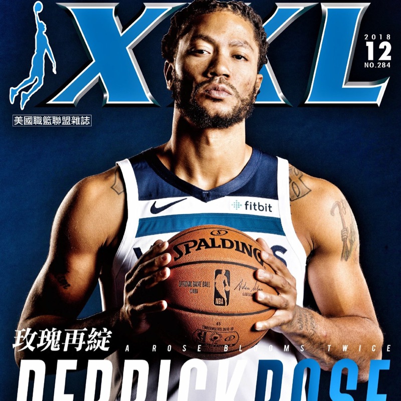 XXL 美國職籃聯盟雜誌 2018 12月號 Rose NBA