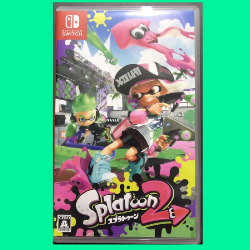 Switch遊戲 二手漆彈大作戰2 splatoon2 日版 漆彈大作戰 優惠 me