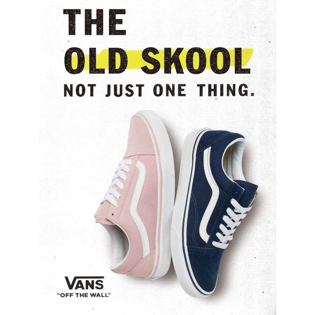 韓國代購💖(連線ING)VANS FOLDER Old Skool pink/navy 韓國專櫃/正品