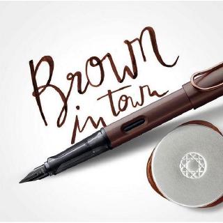 LAMY Lx奢華系列90F栗子棕鋼筆 誠品eslite