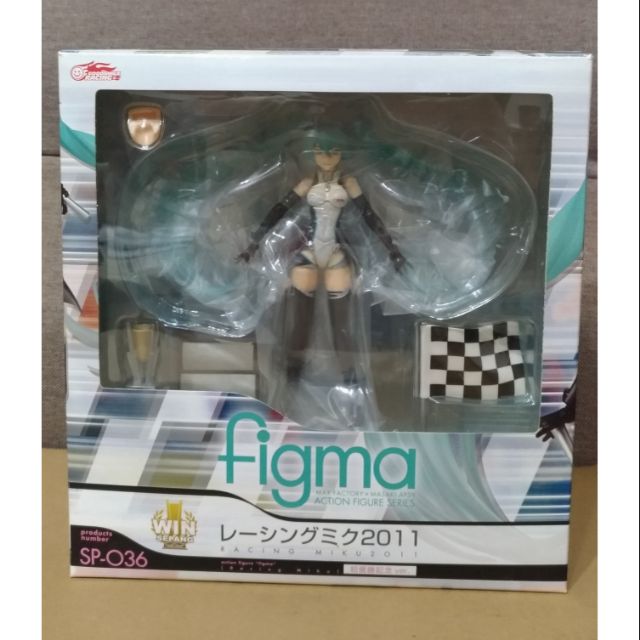 日版二手 賽車初音 miku 2011 figma max factory + 一番賞 s賞 武藏