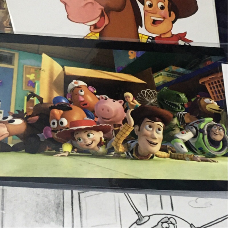 明信片 Pixar 皮克斯 Disney 迪士尼 玩具總動員 Toy Story 胡迪 巴斯光年 蛋頭先生 抱抱龍