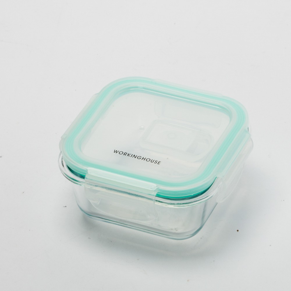 【生活工場】鮮食耐熱玻璃方型保鮮盒320ml