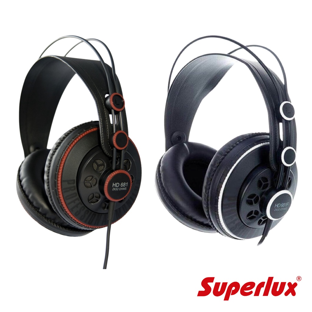 Superlux HD681/HD681B/HD681F 耳罩式 耳機 (附收納袋 轉接頭)【又昇樂器.音響】