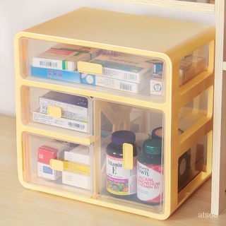 〔精品推薦〕小收納盒 家庭裝收納箱 家用箱 抽屜式收納櫃 大容量急救箱 收納箱子 居家收納 收納櫃 抽屜櫃