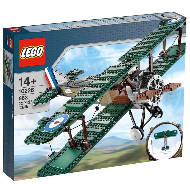 樂高 LEGO 10226 Sopwith Camel 一戰經典名機 雙翼戰機