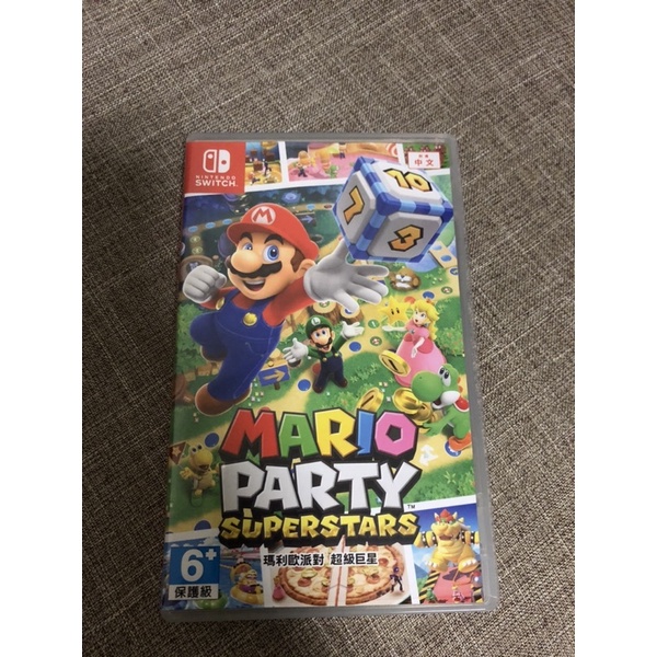 二手現貨 NS Switch 瑪利歐派對 超級巨星Mario Party Superstars 中文版