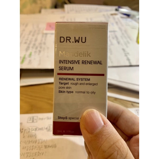 DR.WU杏仁酸亮白煥膚精華18% 5ml