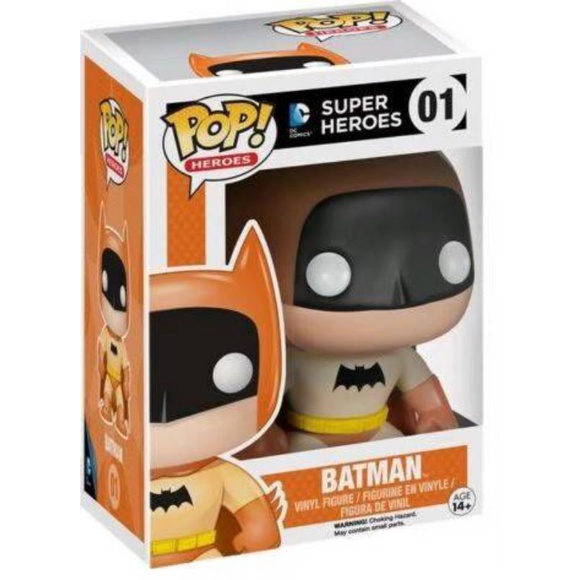 柴寶趣 FUNKO POP 01 蝙蝠俠 橘色特別版 BATMAN DC 英雄 正版